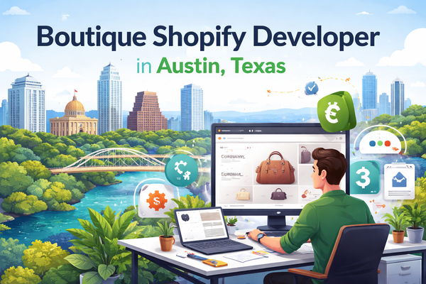Boutique Shopify Developer in Austin, Texas – Custom E-Commerce Solutions by Prodesignify