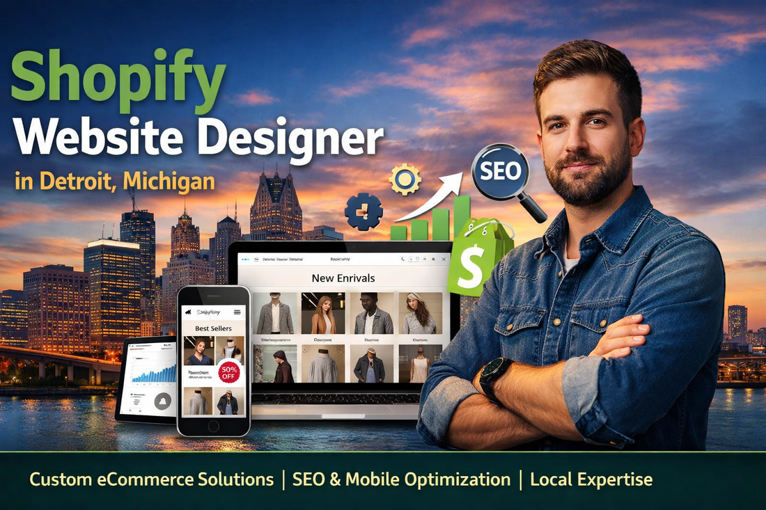 Shopify Design Website in Detroit, Michigan