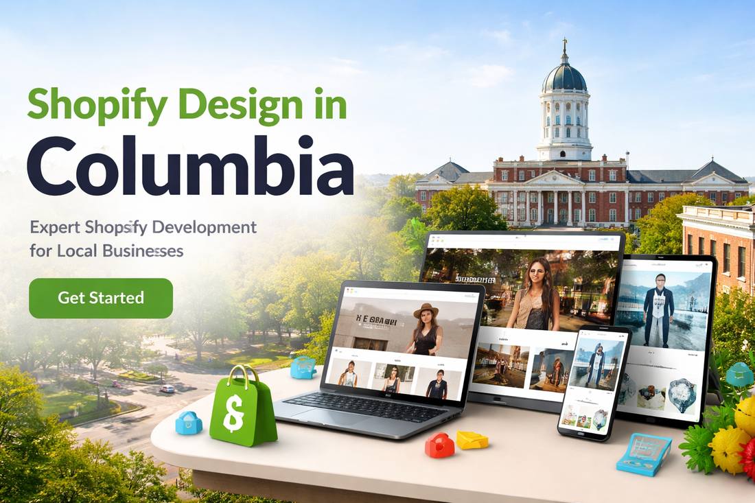 Professional Shopify Design in Columbia, Missouri – Custom Ecommerce Stores That Convert