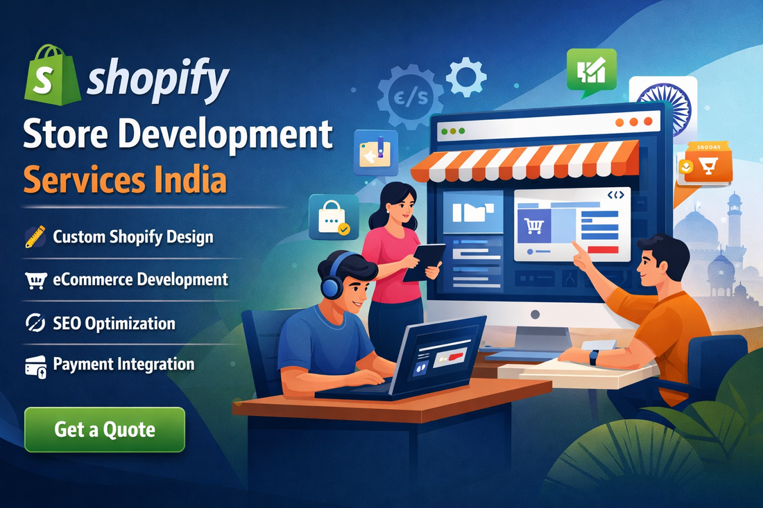 Shopify Store Development Services India – Professional Shopify Experts for Scalable eCommerce Stores